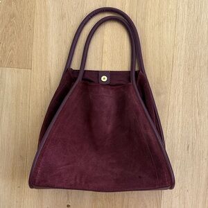 Suede Tote Bag